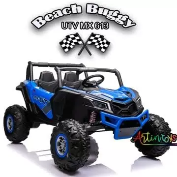 $699.99 24v 4WD Beach buggy UTV MX 613 Electric Ride on toys for Kids Remote C