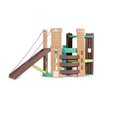 $400 Little Tikes 2-in-1 Castle Playground Climber and Slide with Ladder