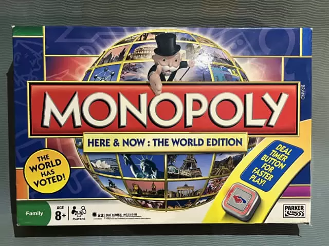 $5 Monopoly Here and Now: The World Edition