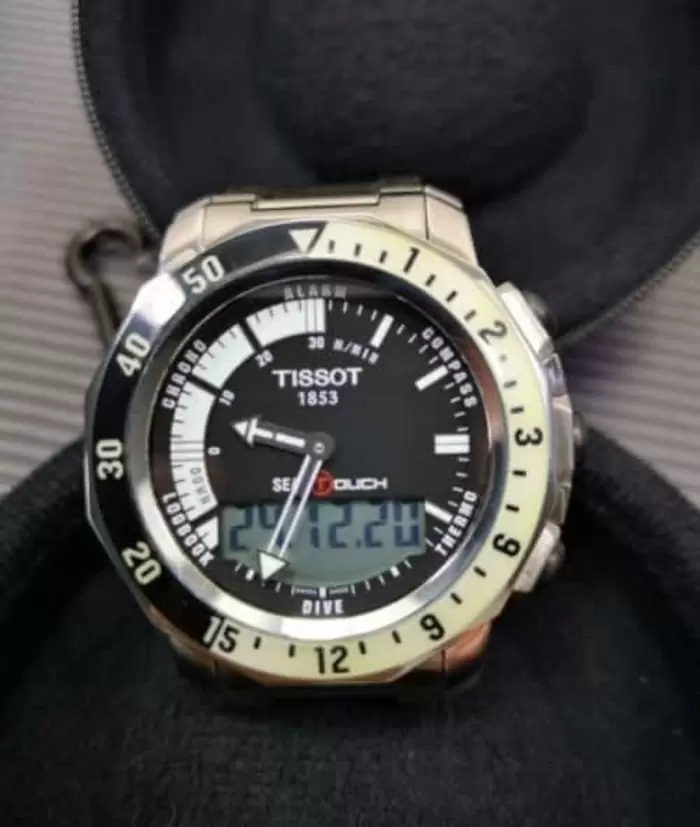 Tissot sea touch dive watch