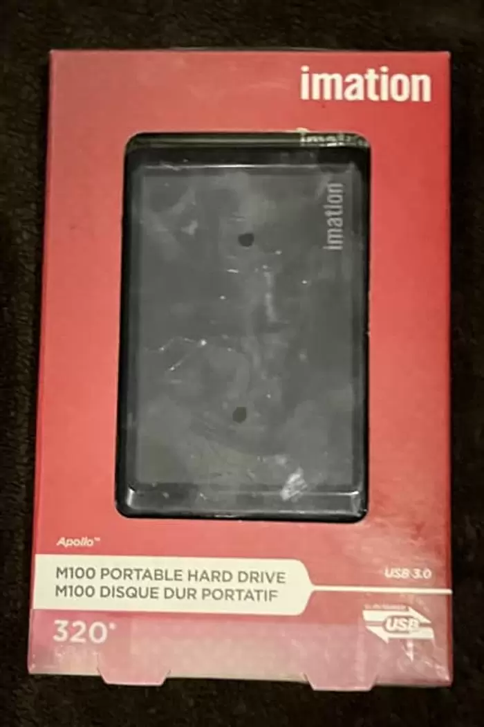 $90 Imation 1TB Portable Hard Drive