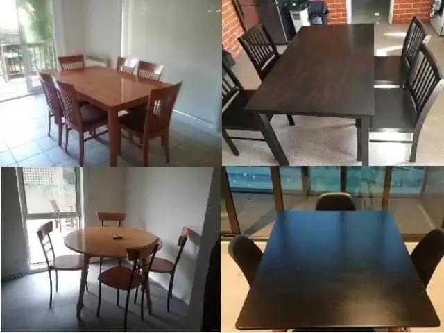 $179 Dining Tables. Delivery Available. Prices Vary.