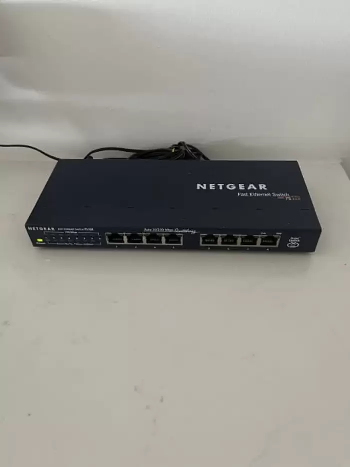 $20 Netgear FS108 8-port Fast Ethernet Switch