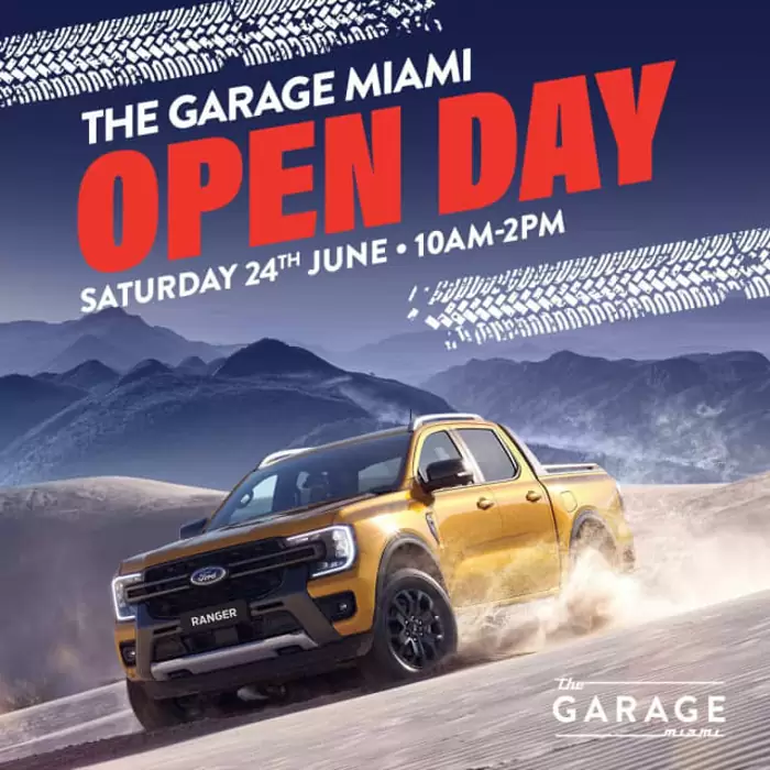 Next Gen Ford Ranger Open Day at The Garage Miami