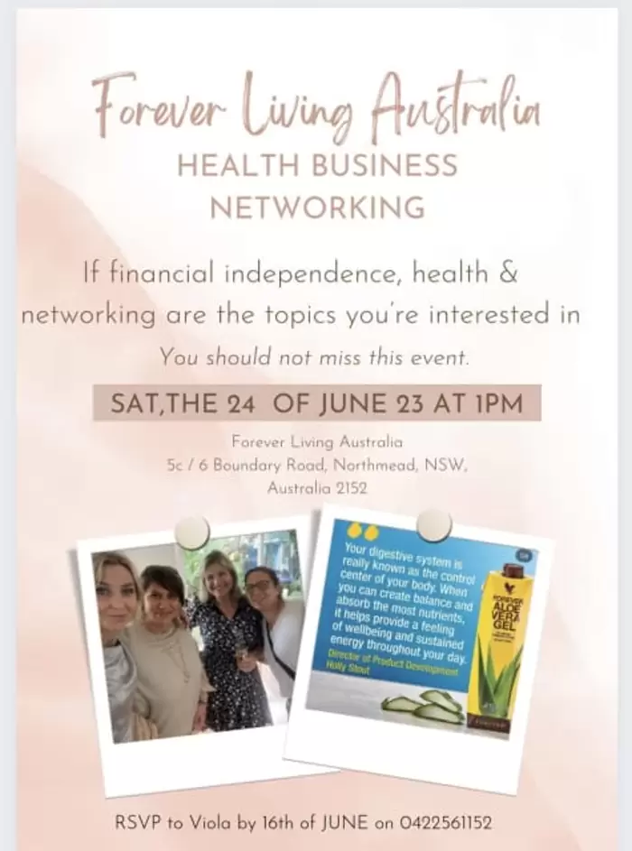 Free Health Business Networking Event