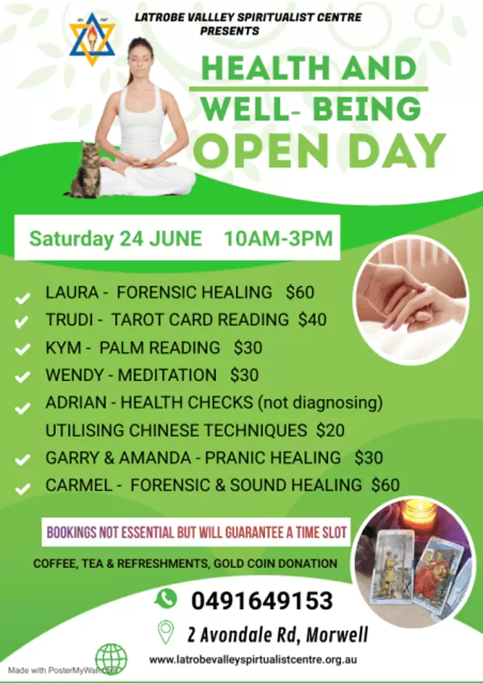 Well-Being Open Day in Morwell